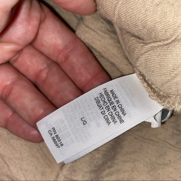 Lucky brand men’s Henley long sleeve shirt large - Picture 8 of 9